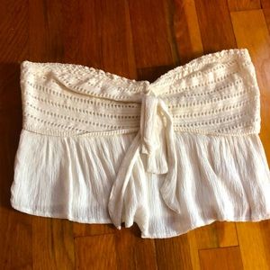American eagle cropped blouse
